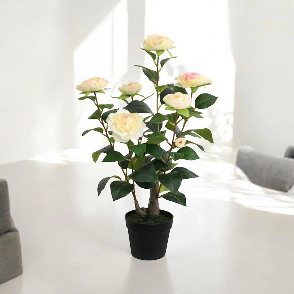 Camellia Plant 58cm Artificial Tree Fake Tropical Plant Indoor Outdoor