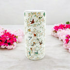 Ceramic Umbrella Stand Bird Print Design Round Office, Home Decor Classic