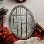 Extra Large Mirror Round Wall All Glass Bevelled Classic Round 120 x 120CM
