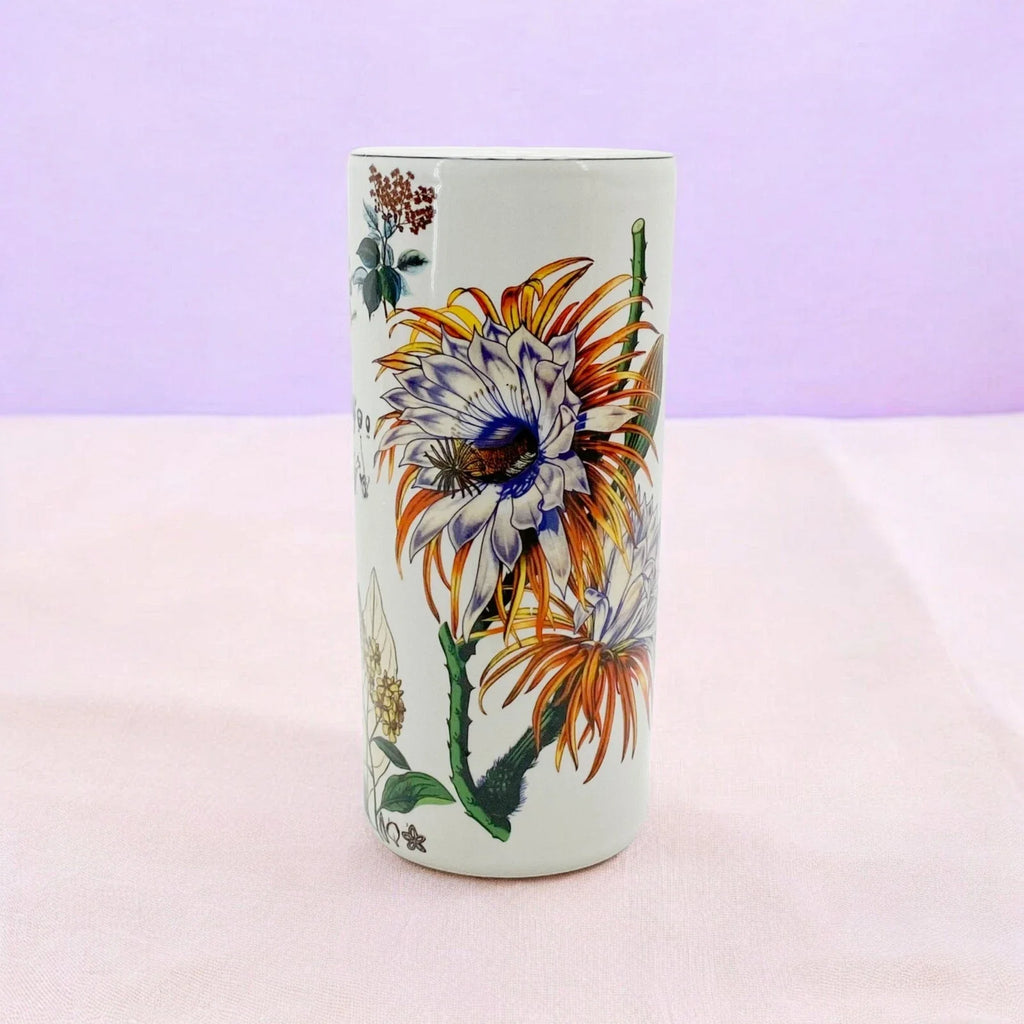 Summer Floral Ceramic Round Umbrella stand A Sophisticated Touch for Home