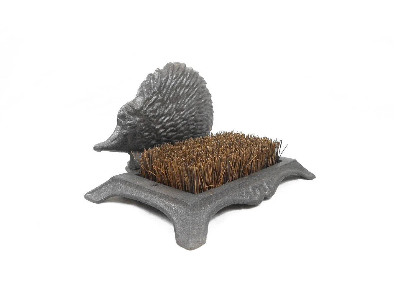 Cast Iron Hedgehog Boot Brush Shoe Scraper Heavy Duty Muddy Shoes Wellies